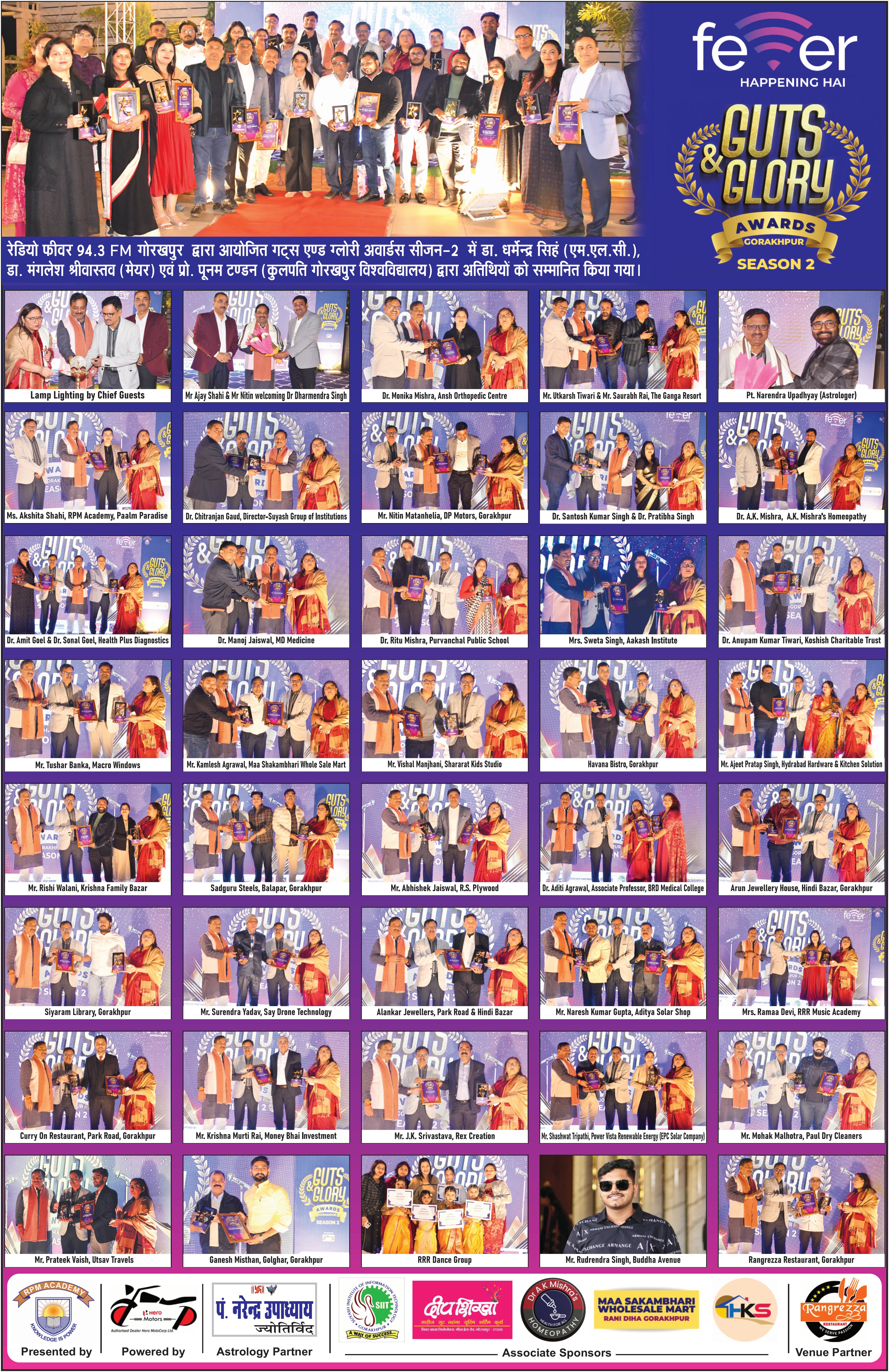 "A Moment of Pride!  SAY DRONE TECHNOLOGY Honoured with the Guts and Glory Award- Season 2"